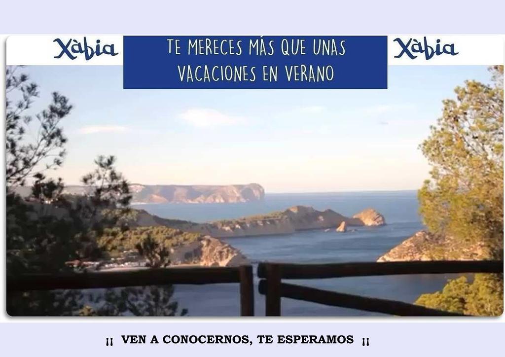 Acogedor apartamento en el Casco Historico Jávea Exterior foto
