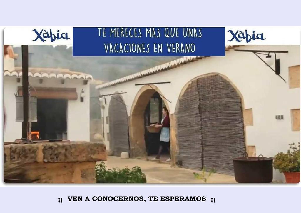 Acogedor apartamento en el Casco Historico Jávea Exterior foto