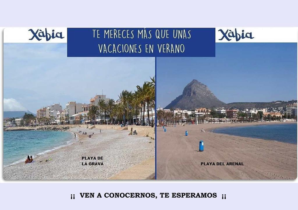 Acogedor apartamento en el Casco Historico Jávea Exterior foto