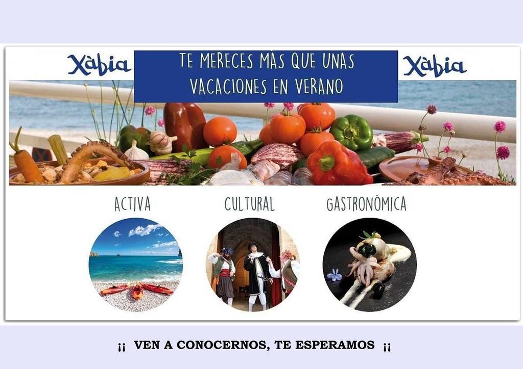 Acogedor apartamento en el Casco Historico Jávea Exterior foto