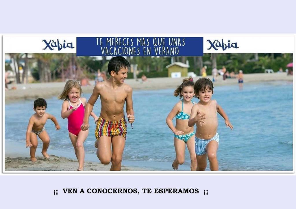 Acogedor apartamento en el Casco Historico Jávea Exterior foto